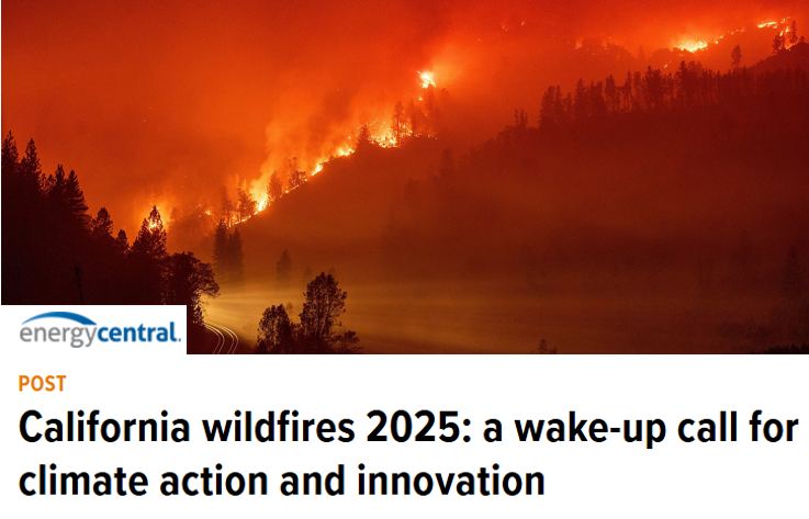 Wildfires 2025: a wake-up call for climate action and innovation