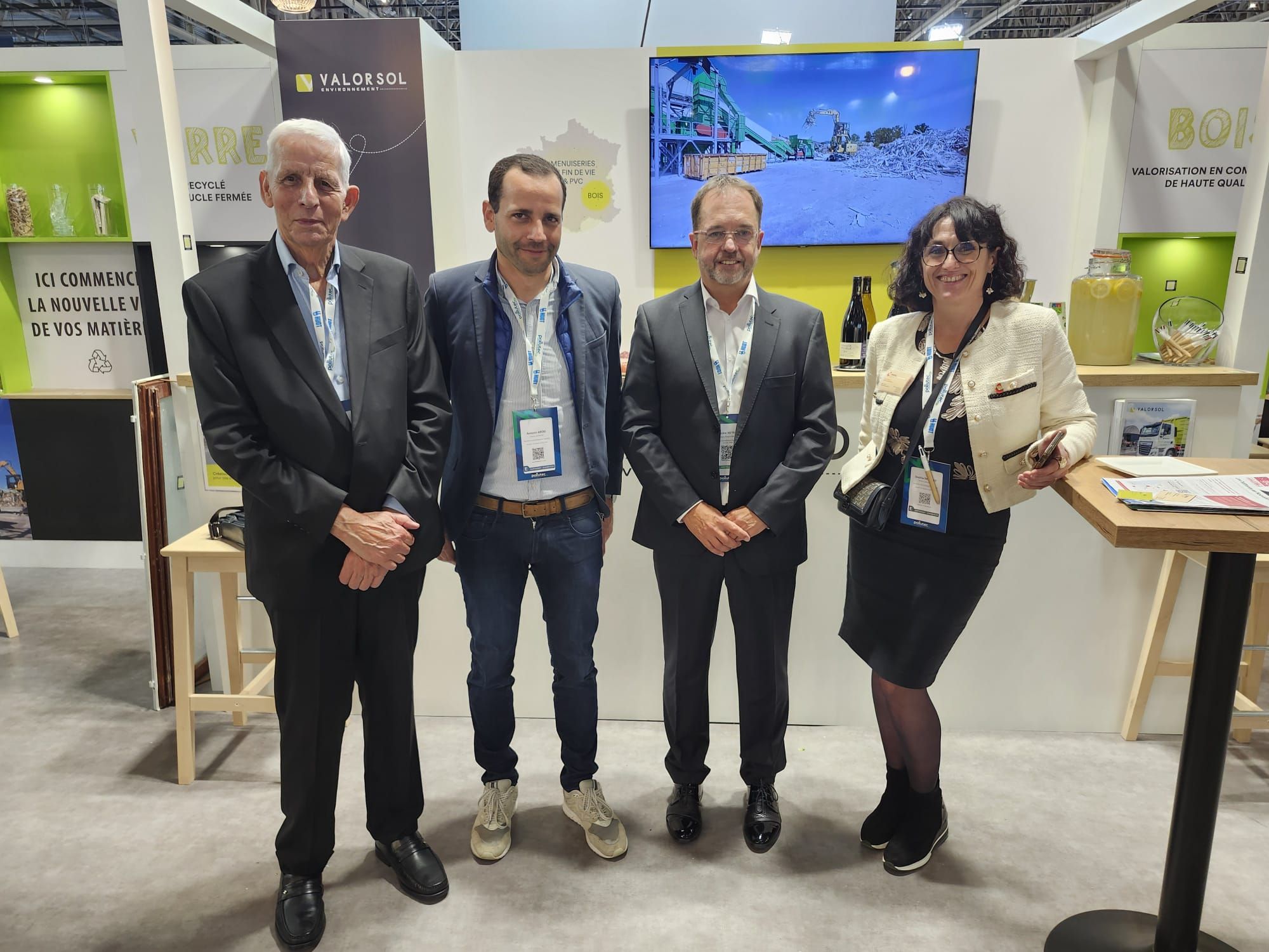 Our Non-Executive Director and Advisory Board Member, are currently attending Pollutec in Lyon.