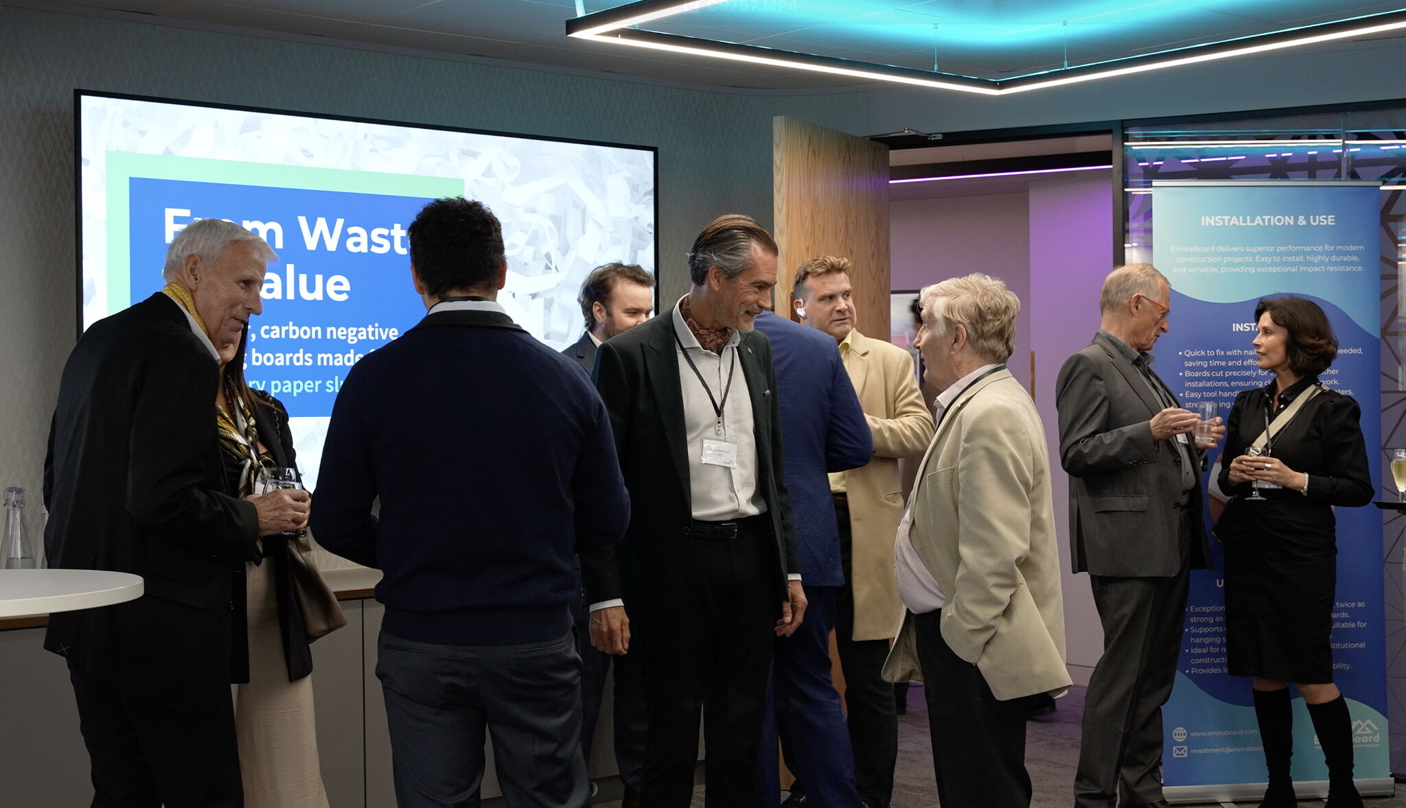 What an incredible evening at our EnviraBoard Investor Briefing in London!