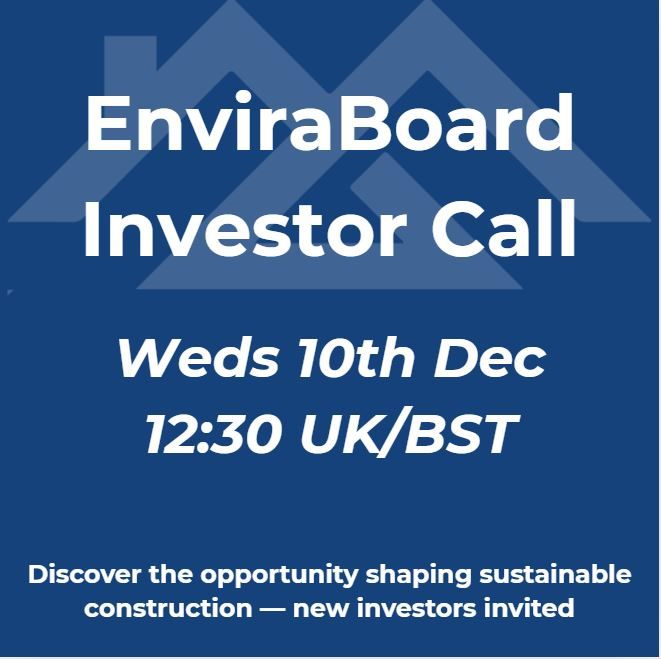 When Building Talk covered EnviraBoard last year.